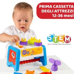 Incastri E Impilabili|Chicco 2 In 1 Cassetta Degli Attrezzi