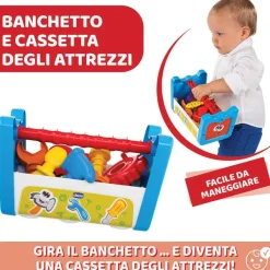 Incastri E Impilabili|Chicco 2 In 1 Cassetta Degli Attrezzi