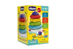 Incastri E Impilabili|Chicco 2 In 1 Torre Anelli