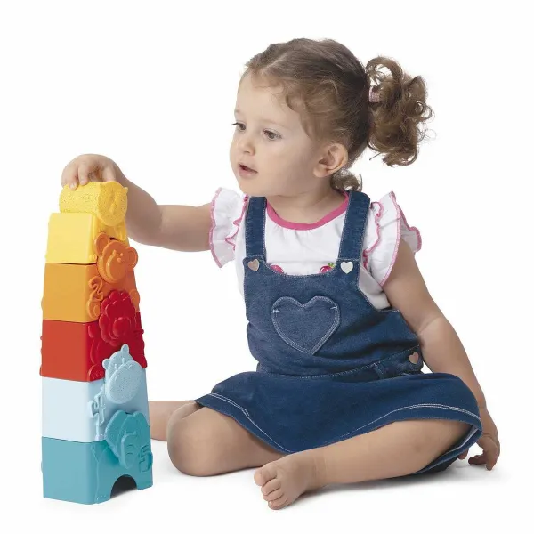 Incastri E Impilabili|Chicco Animali Impilabili 2 In 1