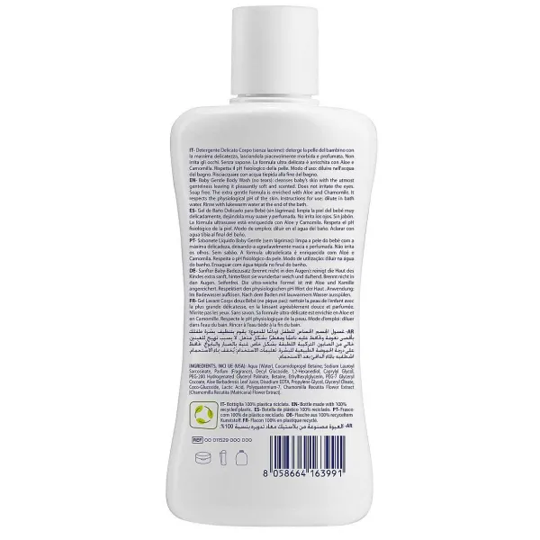 Shampoo E Bagnoschiuma|Chicco Baby Detergente Corpo Delicato Natural Sensation