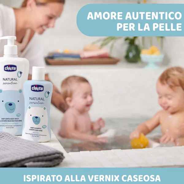 Shampoo E Bagnoschiuma|Chicco Baby Detergente Corpo Delicato Natural Sensation