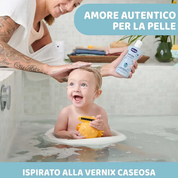 Shampoo E Bagnoschiuma|Chicco Baby Detergente Corpo E Capelli Natural Sensation