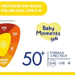 Protezione Estate|Chicco Baby Moments Sun - Crema Solare Spf 50+ 75 Ml.