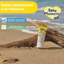 Protezione Estate|Chicco Baby Moments Sun - Crema Solare Mineral 75Ml