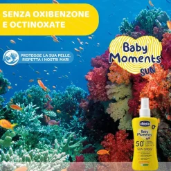 Protezione Estate|Chicco Baby Moments Sun - Latte Solare Spray 150Ml