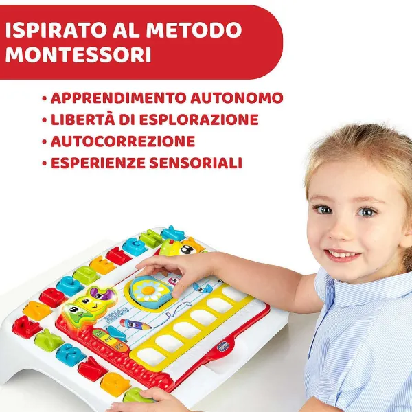 Giochi Montessoriani|Chicco Banco Scuola, Leggi E Impara