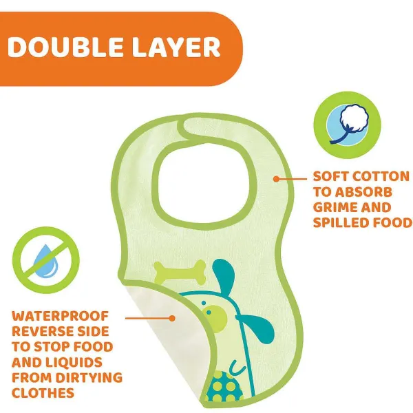 Bavaglini|Chicco Bavaglini Easy Meal (2 Pezzi)