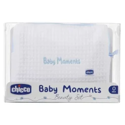 Set Cosmetica|Chicco Beauty Baby Moments Con Zip Azzurro