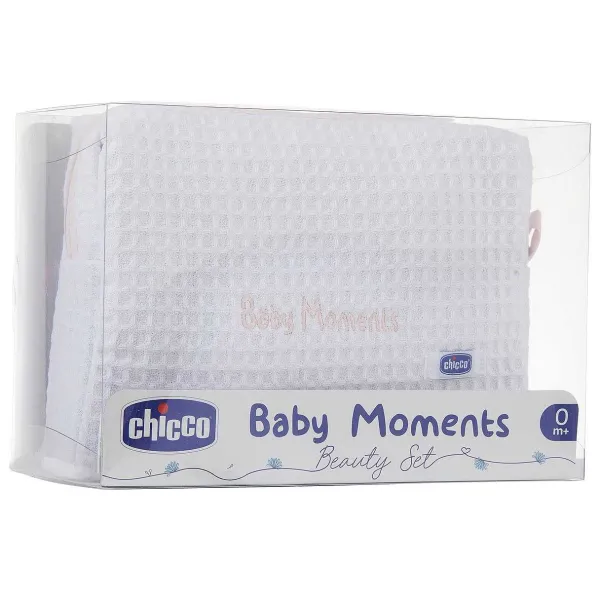 Set Cosmetica|Chicco Beauty Baby Moments Con Zip Rosa