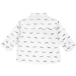 Camicie|Chicco Camicia Con Cagnolini