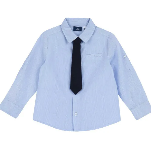 Camicie|Chicco Camicia Manica Lunga Con Cravatta