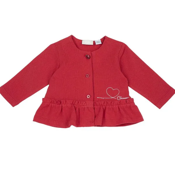 Cardigan|Chicco Cardigan Con Ricamo