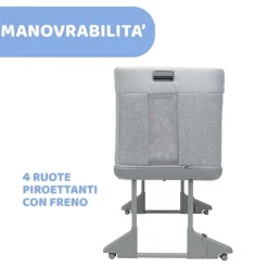Culle E Lettini|Chicco Next2Me Forever Lettino Cosleeping Ash Grey Cross Collection