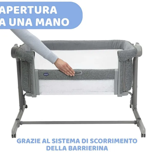 Culle E Lettini|Chicco Next2Me Magic Evo Culla Cosleeping Dark Grey