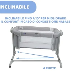 Culle E Lettini|Chicco Next2Me Magic Evo Culla Cosleeping Grey Mist