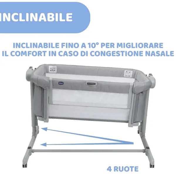 Culle E Lettini|Chicco Next2Me Magic Evo Culla Cosleeping Grey Mist