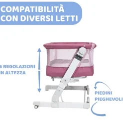 Culle E Lettini|Chicco Next2Me Pop Up Culla Cosleeping Orchid
