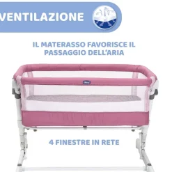 Culle E Lettini|Chicco Next2Me Pop Up Culla Cosleeping Orchid