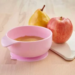 Piatti E Posate|Chicco Ciotola In Silicone Rosa