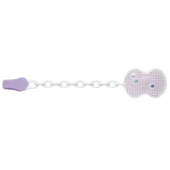 Catenelle E Portasucchietti|Chicco Clip Con Catenella Violet