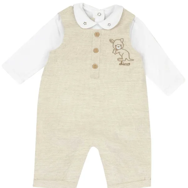 Completi|Chicco Completo Body Con Salopette Lunga