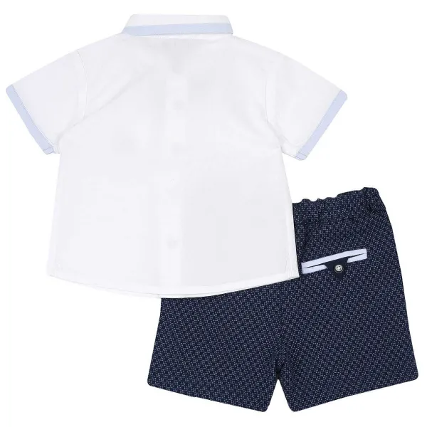 Completi|Chicco Completo Camicia Con Pantaloni Corti