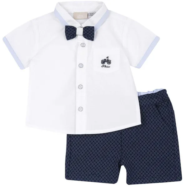 Completi|Chicco Completo Camicia Con Pantaloni Corti