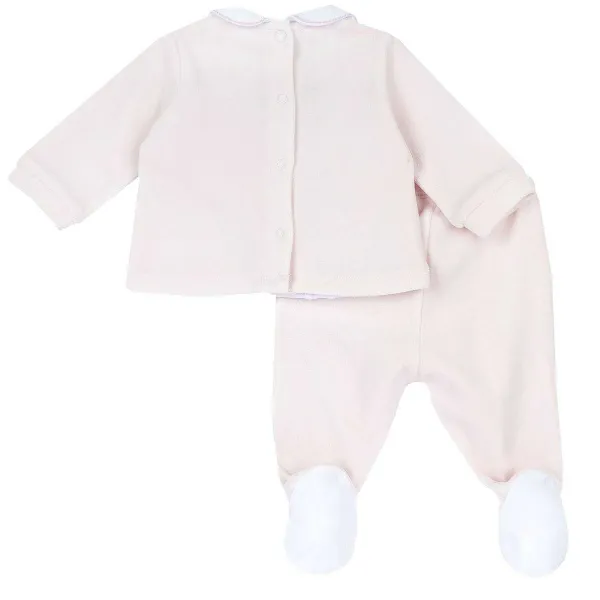 Completi|Chicco Completo Maglia E Pantaloni Con Piedini