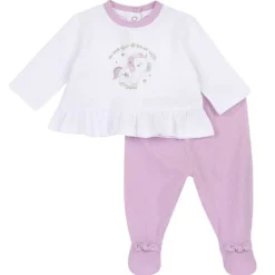 Completi|Chicco Completo Maglia E Pantaloni Con Piedini