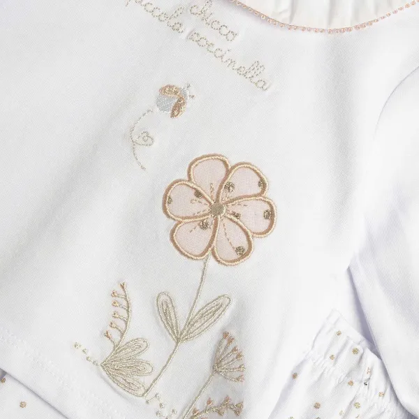 Completi|Chicco Completo Maglia E Pantaloni Con Piedini