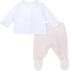 Completi|Chicco Completo Maglia E Pantaloni Con Piedini