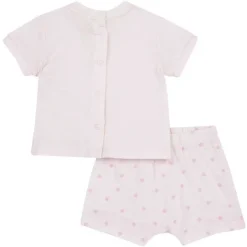 Completi|Chicco Completo Maglietta E Pantaloni Corti Rosa Chiaro