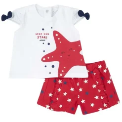 Completi|Chicco Completo Mare Maglietta Con Pantaloni Corti
