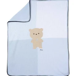 Copertine|Chicco Coperta Per Carrozzina Di Tricot Con Orsetto