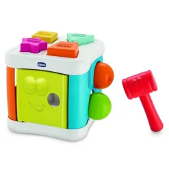 Incastri E Impilabili|Chicco Cubo Incastra & Martella 2 In 1
