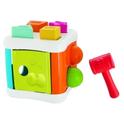 Incastri E Impilabili|Chicco Cubo Incastra & Martella 2 In 1