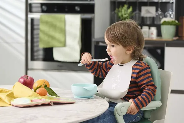 Piatti E Posate|Chicco Cucchiaio In Morbido Silicone 6M+ Rosa