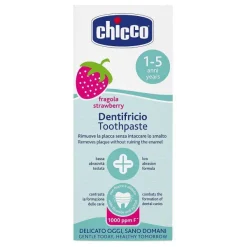 Igiene Orale|Chicco Dentifricio Fragola 50 Ml
