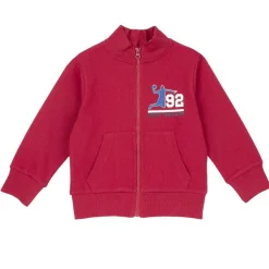 Cardigan|Chicco Felpa Con Zip Rosso Medio