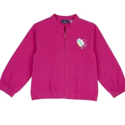 Cardigan|Chicco Felpa Con Zip Rosa Scuro