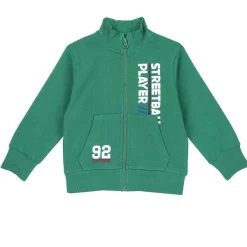 Cardigan|Chicco Felpa Con Zip Verde Medio