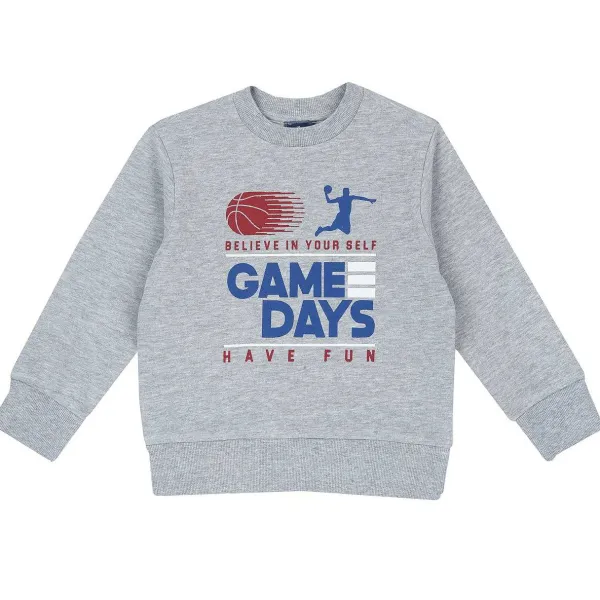 Felpe|Chicco Felpa Grigio M Lange