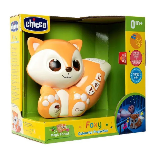 Proiettori E Carillon|Chicco Gioco Volpe Proiettore Magic Forest