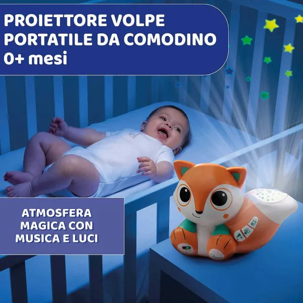Proiettori E Carillon|Chicco Gioco Volpe Proiettore Magic Forest