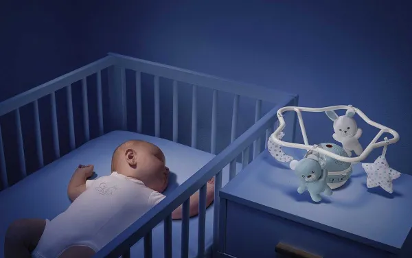 Giostrine|Chicco Giostrina Musicale Arcobaleno Azzurro