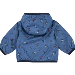 Giacche|Chicco Giubbino Antivento Con Cappuccio Blu Medio