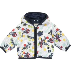 Giacche|Chicco Giubbino Antivento Con Cappuccio Bianco