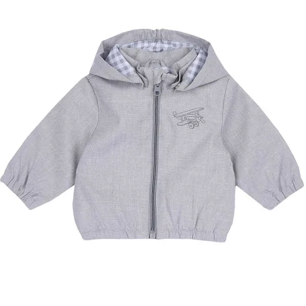 Giacche|Chicco Giubbino Con Cappuccio Staccabile