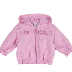 Giacche|Chicco Giubbino Con Volant - Poliestere Riciclato Rosa Medio